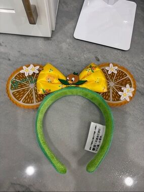 Disney Orange Bird Citrus Ears Headband - Yellow, Orange, Green